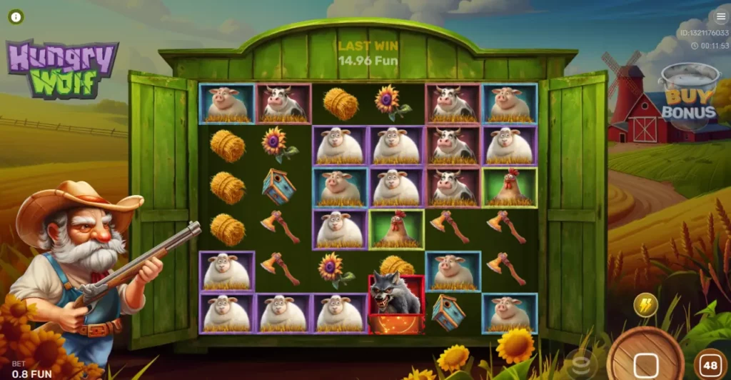 हंग्री वुल्फ में गेमप्ले